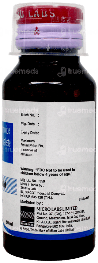 Allercet Cold Syrup 60ml